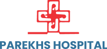 Logo- Parekhs Hospital best knee replacement surgery in ahmedabad